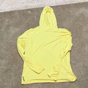 Janji Sun Hoodie, yellow, women’s size XL